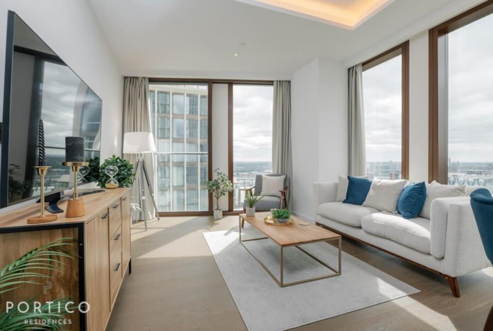 Apartamento Stunning 2-bed With Pool In Nine Elms *